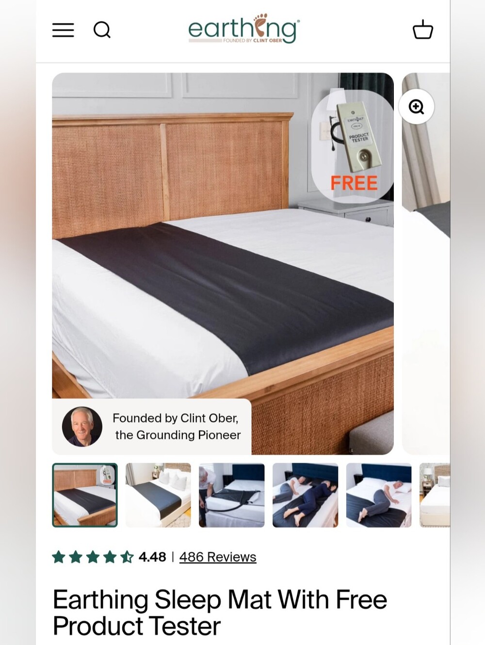 Earthing Grounding Sleep Mat